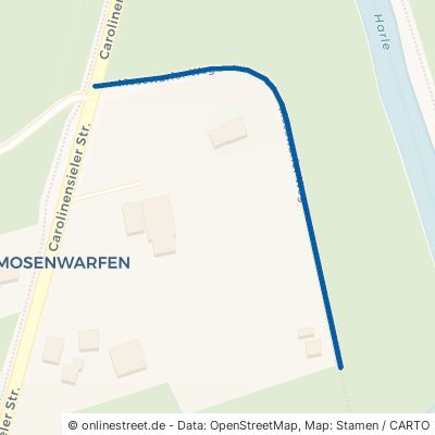 Mosewarfer Weg Wittmund Uttel 