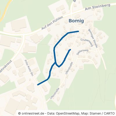 Hohefahrtstraße Wiehl Bomig 