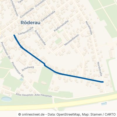 Sandbergstraße Zeithain Röderau-Bobersen 