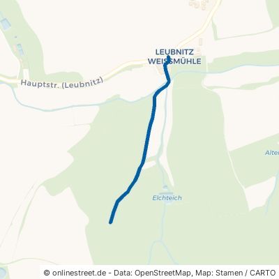 Waldweg Nach Tobertitz Rosenbach Leubnitz 