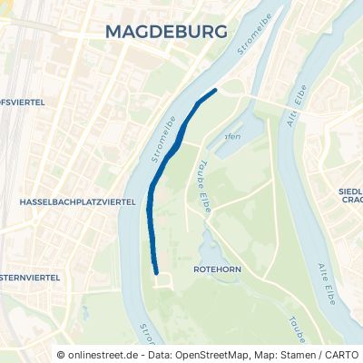 Kleiner Stadtmarsch Magdeburg Werder 