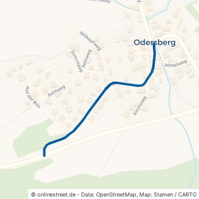 Arborner Weg Greifenstein Odersberg 