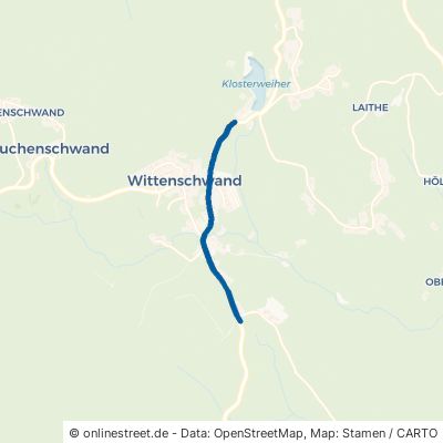 Schmiedebachstraße Dachsberg (Südschwarzwald) Wittenschwand 