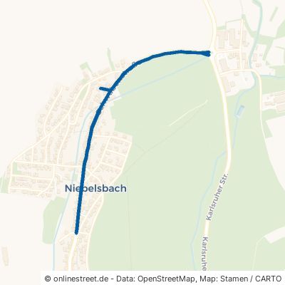 Schwabenstraße Keltern Niebelsbach 
