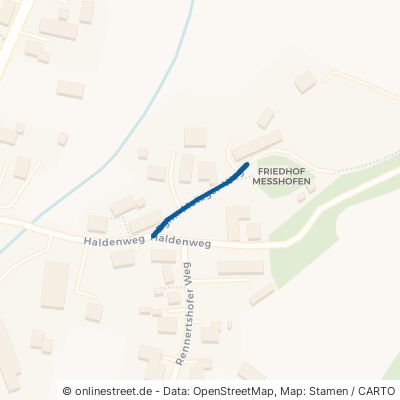 Bürgermeister-Metzger-Weg Roggenburg Meßhofen 