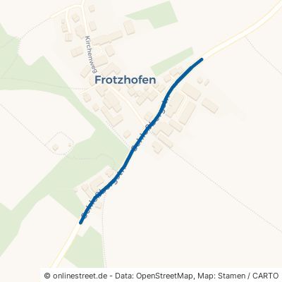 Schloßbergstraße Anzing Frotzhofen 
