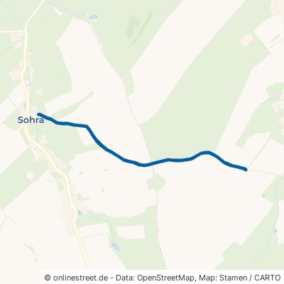 Fürstenweg Bobritzsch-Hilbersdorf Sohra 