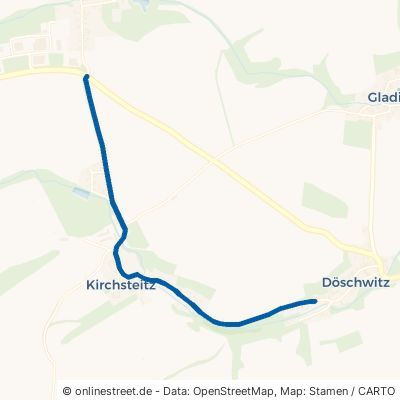Döschwitzer Straße Kretzschau Kirchsteitz 