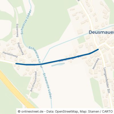Günchinger Straße Velburg Deusmauer 