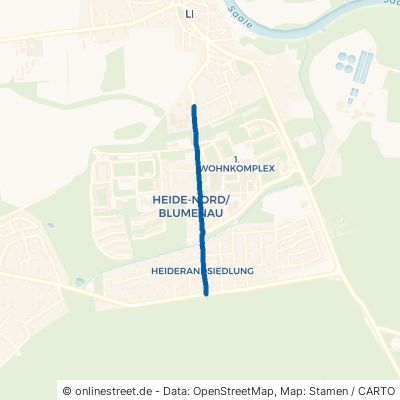Blumenauweg Halle (Saale) Heide Nord 