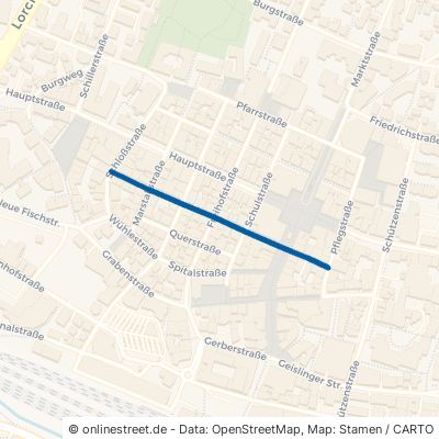 Lange Straße Göppingen Stadtgebiet 