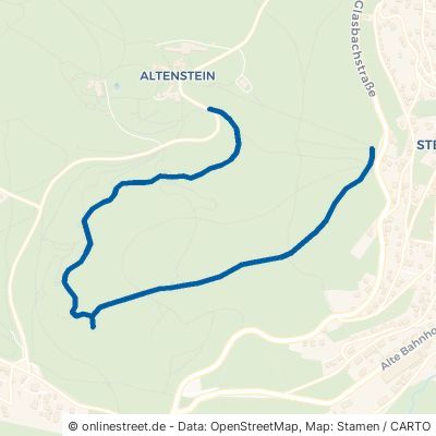 Hohlensteiner Weg Bad Liebenstein Altenstein 