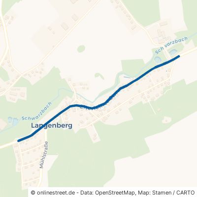 Elterleiner Straße Raschau-Markersbach Langenberg 