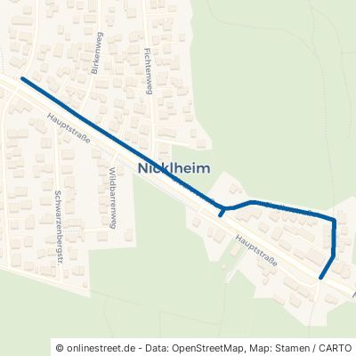 Siedlerstraße Raubling Nicklheim 