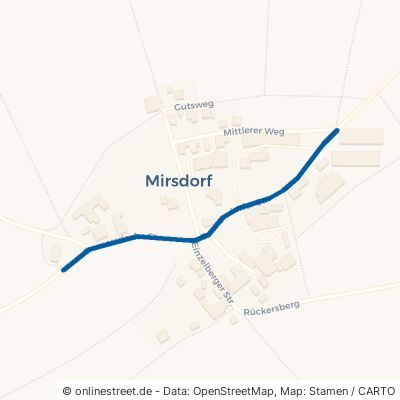 Tremersdorfer Straße Meeder Mirsdorf 