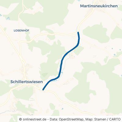 Schillertswiesener Straße Zell Sallach 