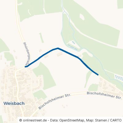 Neumühlenweg Oberelsbach Weisbach 