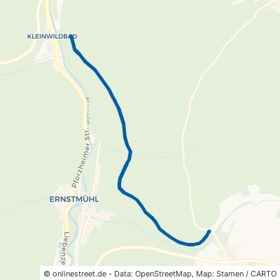 Neuer Ottenbronner Weg Bad Liebenzell 