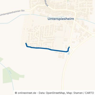 Lachenbrunnweg Kolitzheim Unterspiesheim 