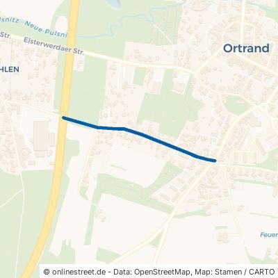 Grenzstraße Amt Ortrand Kleinkmehlen 