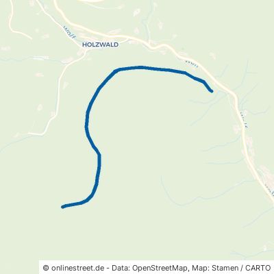 Schmidbauernweg Bad Rippoldsau-Schapbach Holzwald 