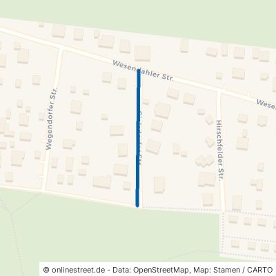 Gielsdorfer Straße Strausberg Friedrich-Schiller-Höhe 