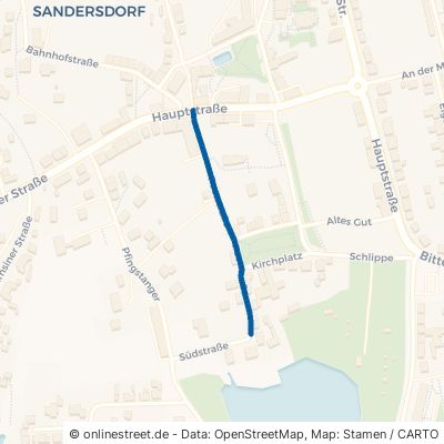 Poststraße Sandersdorf-Brehna Sandersdorf 