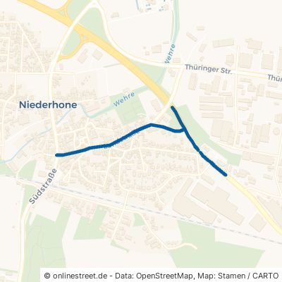 Landstraße Eschwege Niederhone 
