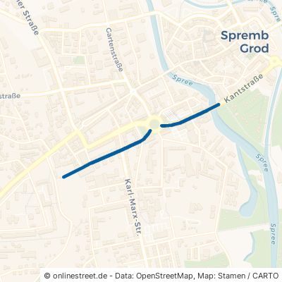 Geschwister-Scholl-Straße Spremberg 