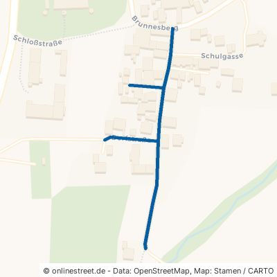 Dorfstraße Seinsheim Wässerndorf 