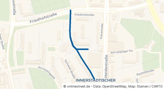 Radegaster Straße Dessau-Roßlau Innenstadt 