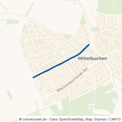 Büchertalstraße Hanau Mittelbuchen 