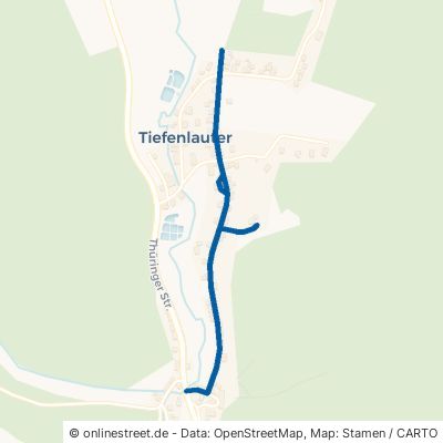 Hühnerbergsweg Lautertal Tiefenlauter 