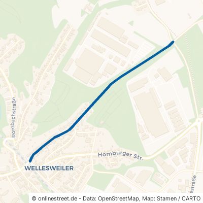 Bergstraße Neunkirchen Wellesweiler 