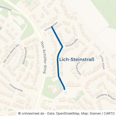 Andreasstraße Jülich Lich-Steinstraß 