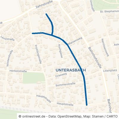 Flurstraße Oberasbach Unterasbach 