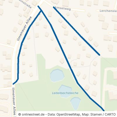 Leiterbachsiedlung 98693 Ilmenau Oberpörlitz Oberpörlitz