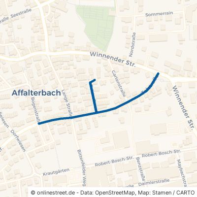 Talstraße Affalterbach 