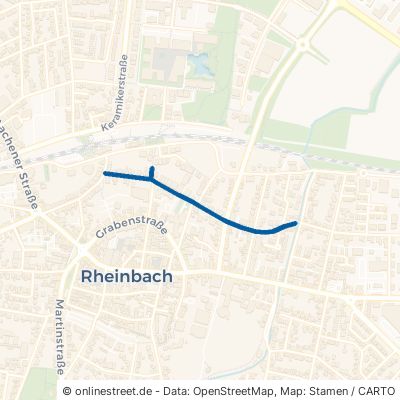 Kriegerstraße Rheinbach 