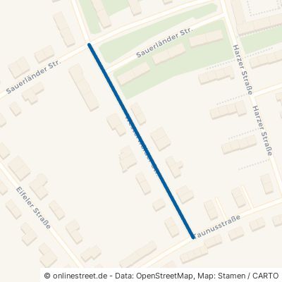 Westerwälder Straße Gladbeck Rosenhügel 