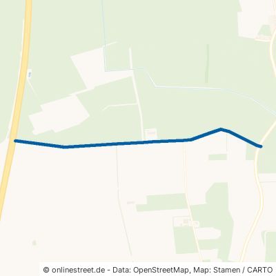 Der Nordackersweg Geestland Neuenwalde 
