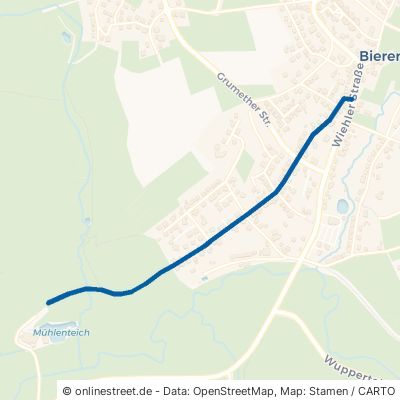 Mühlenweg 51588 Nümbrecht Bierenbachtal 