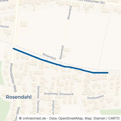 Bahnweg Mildstedt Rosendahl 