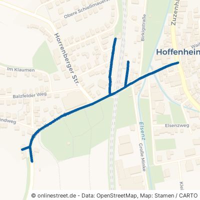 Eschelbacher Straße Sinsheim Hoffenheim 