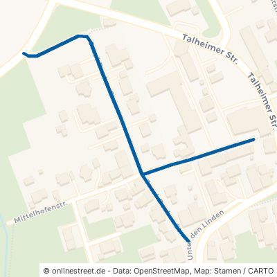 Josef-Deuber-Straße Burladingen Melchingen 