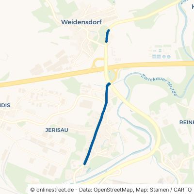 Waldenburger Straße Remse Weidensdorf 