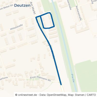 Regiser Straße Neukieritzsch Deutzen 