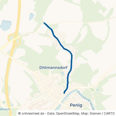Dittmannsdorfer Straße Penig 