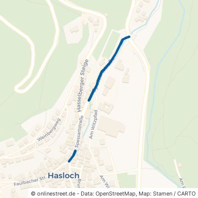 Spessartstraße Hasloch 
