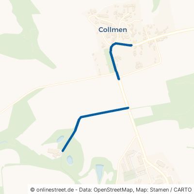 Collmener Hauptstraße Zschadraß Collmen 